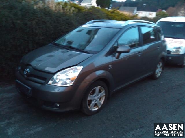 Toyota Verso 2004-2009 (Type II) , Motorkode: 1ZZ-FE, Girkassekode: