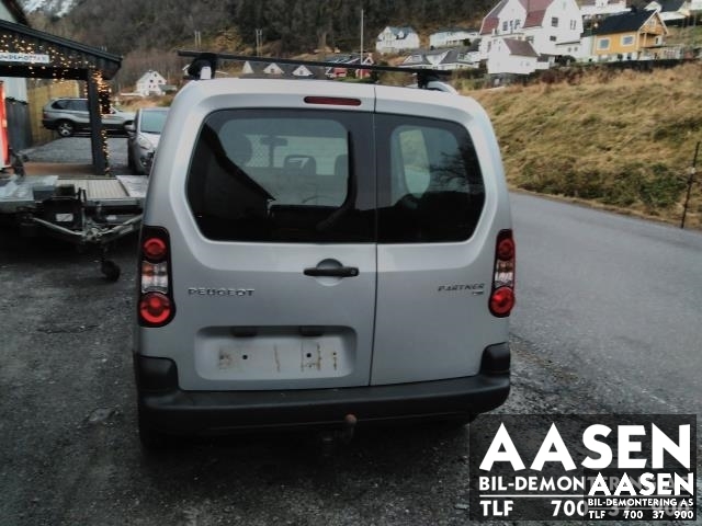 Peugeot Partner 2008-2015 (Type II, Fase 1) , Motorkode: 9H06, Girkassekode: 