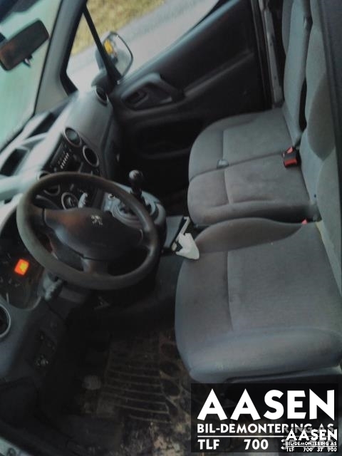 Peugeot Partner 2008-2015 (Type II, Fase 1) , Motorkode: 9H06, Girkassekode: 