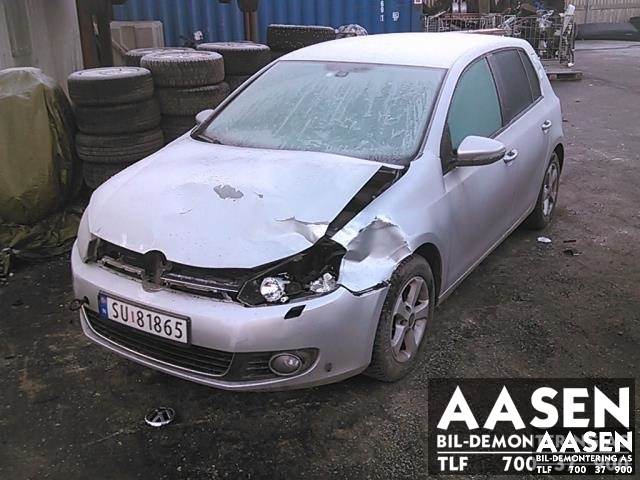 VW Golf VI 2008-2012 , Motorkode: CAYC, Girkassekode: LUB