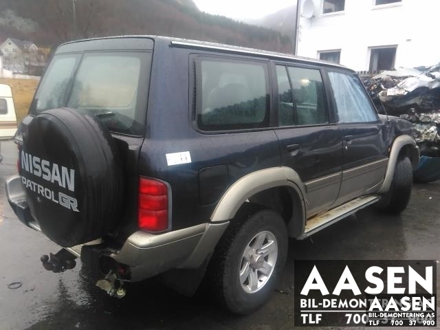 Nissan Patrol 1998-2004 (Fase 1) (Y61) (Y61), Motorkode: ZD30DDTI, Girkassekode: