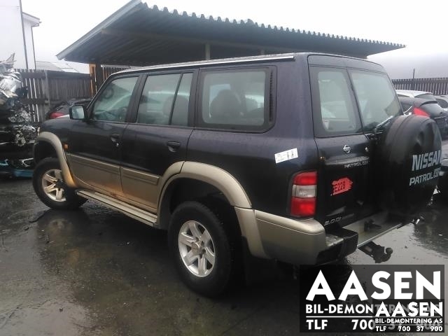 Nissan Patrol 1998-2004 (Fase 1) (Y61) (Y61), Motorkode: ZD30DDTI, Girkassekode: