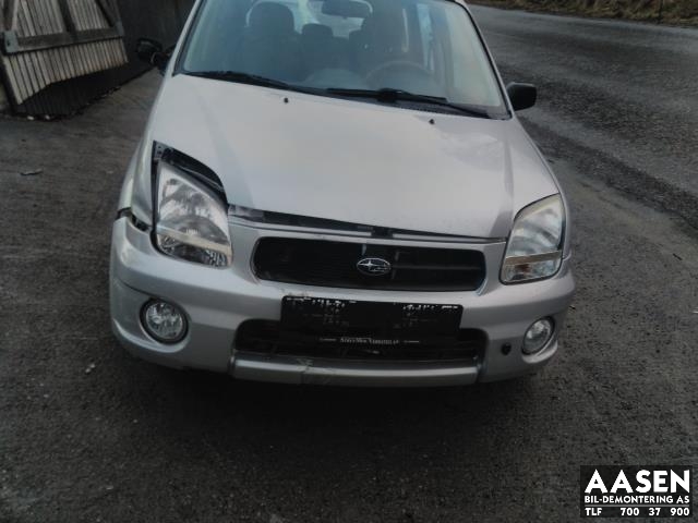 Subaru Justy 2003-2007 (Type III) , Motorkode: M13A, Girkassekode: 