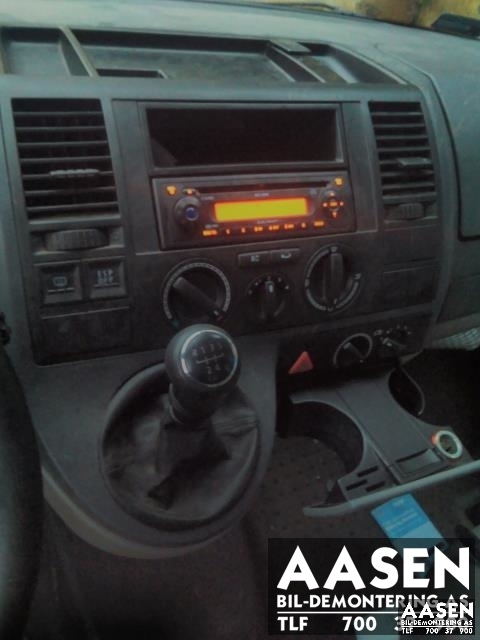 VW Transporter / Caravelle 2003-2009 (Fase 1) (T5) (T5), Motorkode: BRS, Girkassekode: JQT
