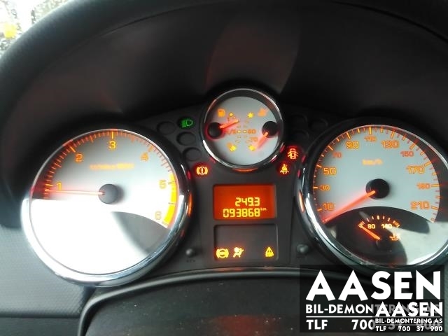 Peugeot 207 2006-2012 , Motorkode: 8HZ, Girkassekode: 2222 XA