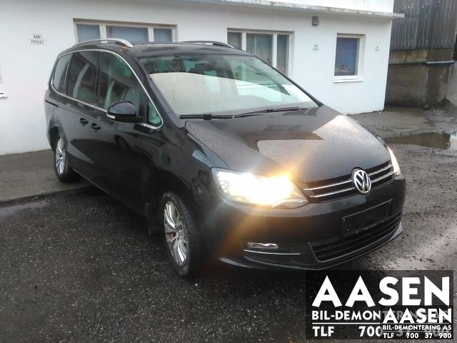 VW Sharan 2010-->> (Type II) , Motorkode: CFFB, Girkassekode: NJQ