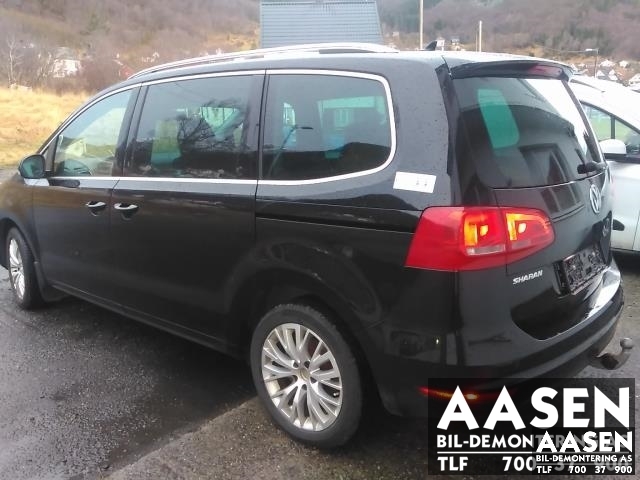 VW Sharan 2010-->> (Type II) , Motorkode: CFFB, Girkassekode: NJQ