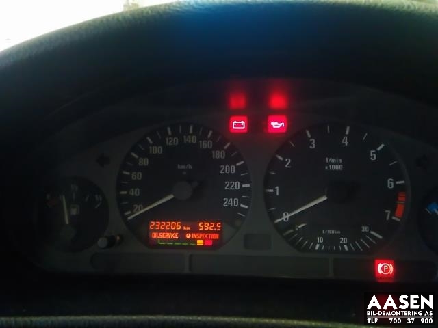BMW 3-Serie 1991-2000 (E36) (E36), Motorkode: 206S3, Girkassekode: 