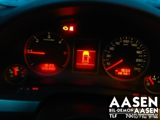 Audi A4 2004-2008 (Type III) (B7) (B7), Motorkode: BRB, Girkassekode: GYA