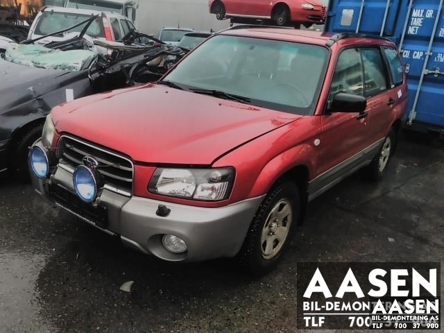 Subaru Forester 2002-2005 (Type II, Fase 1) , Motorkode: EJ20, Girkassekode: 