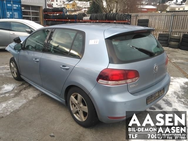 VW Golf VI 2008-2012 , Motorkode: CAYC, Girkassekode: MDZ