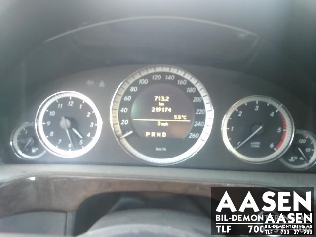 Mercedes E-Klasse 2009-2013 (Fase 1) (W212) (W212), Motorkode: 651925, Girkassekode: 72269408