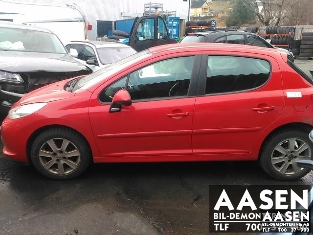Peugeot 207 2006-2012 , Motorkode: 9HX, Girkassekode: 2222 PT