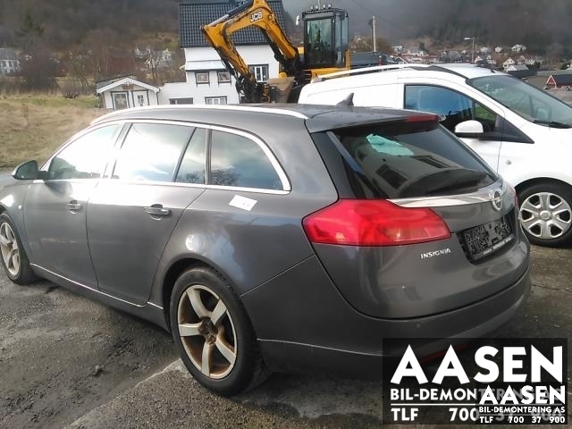 Opel Insignia A 2009-2014 , Motorkode: A20DTH, Girkassekode: AF40-6