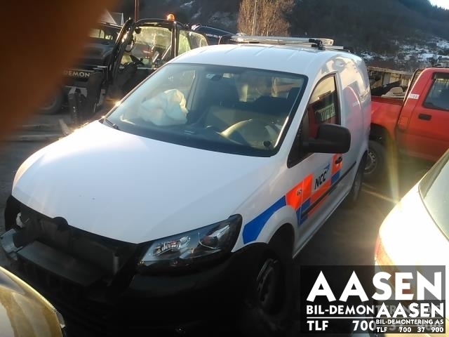 VW Caddy 2010-2015 (Type III, Fase 2) , Motorkode: CAYD, Girkassekode: MLU