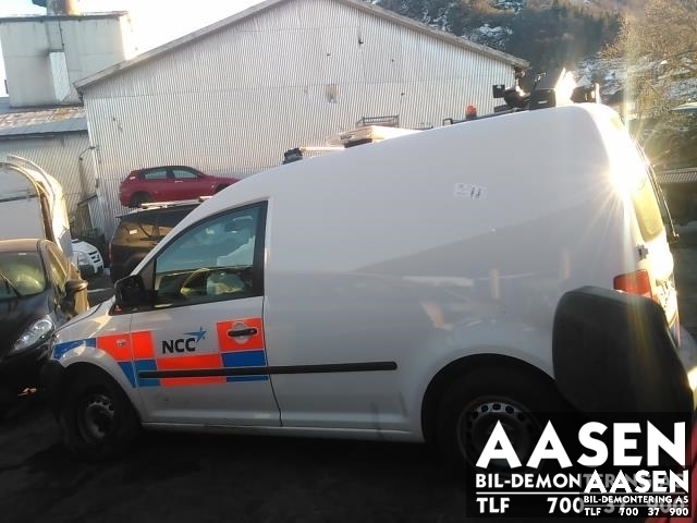 VW Caddy 2010-2015 (Type III, Fase 2) , Motorkode: CAYD, Girkassekode: MLU