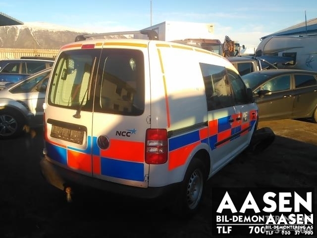 VW Caddy 2010-2015 (Type III, Fase 2) , Motorkode: CAYD, Girkassekode: MLU
