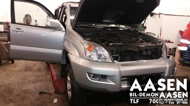 Toyota Land Cruiser 120 2002-2009 , Motorkode: 1KD-FTV, Girkassekode: 