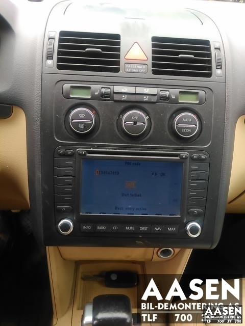VW Touran 2003-2006 (Type I, Fase 1) , Motorkode: BKC, Girkassekode: HQN