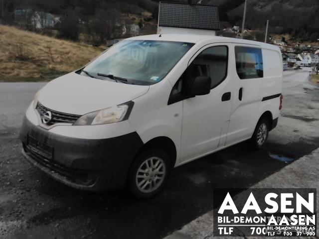 Nissan NV200 2010-2019 , Motorkode: K9K, Girkassekode: 