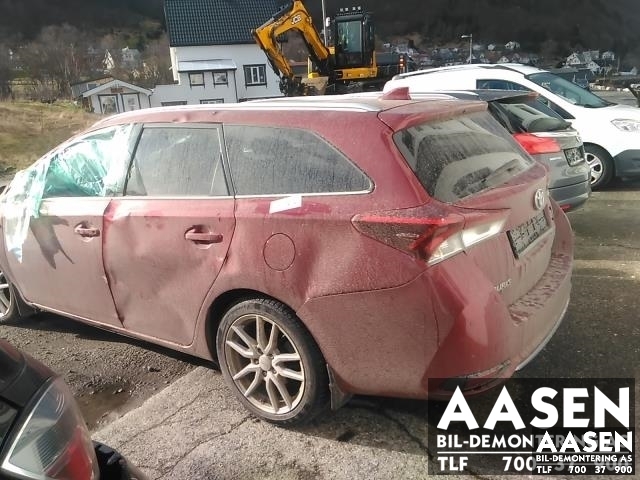 Toyota Auris 2015-2019 (Type II, Fase 2) , Motorkode: 2ZR-FXE, Girkassekode: 
