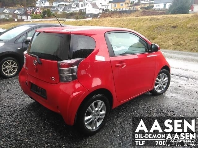 Toyota iQ 2009-2014 , Motorkode: 19000-40220, Girkassekode: 30300-74030