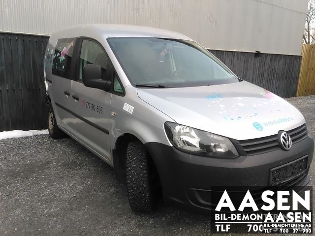 VW Caddy 2010-2015 (Type III, Fase 2) , Motorkode: CAYD, Girkassekode: MLU