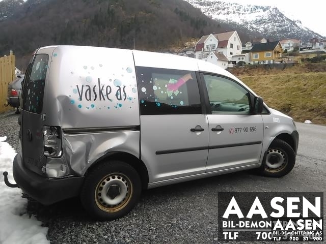 VW Caddy 2010-2015 (Type III, Fase 2) , Motorkode: CAYD, Girkassekode: MLU