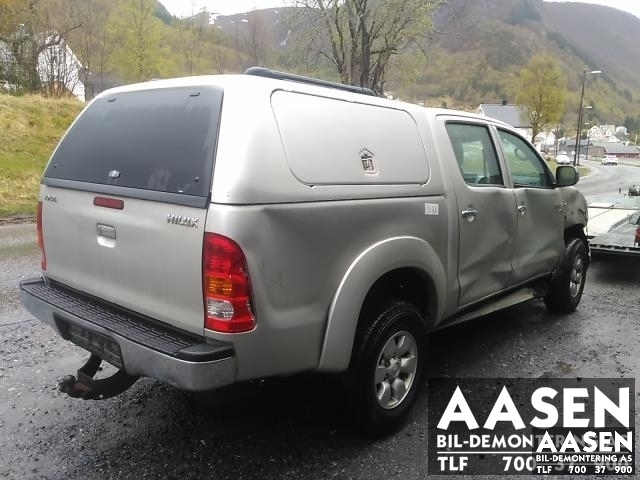 Toyota Hilux 2006-2011 , Motorkode: 2KD-FTV, Girkassekode: 
