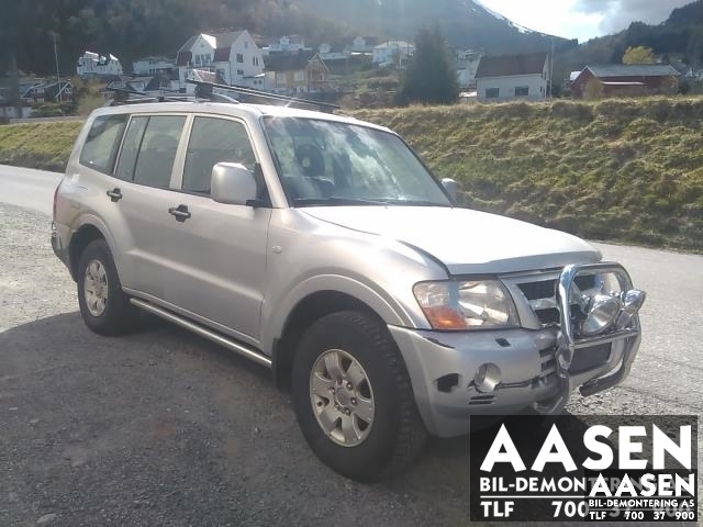 Mitsubishi Pajero 2000-2006 (Type III) , Motorkode: 4D56 T, Girkassekode: 