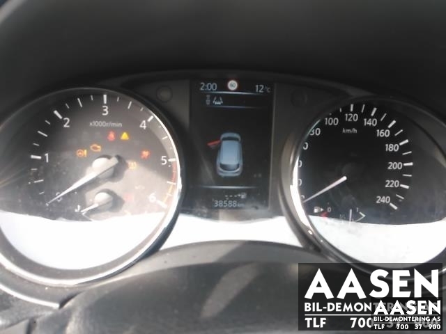 Nissan Qashqai 2014-2021 (Type II) , Motorkode: R9M, Girkassekode: 