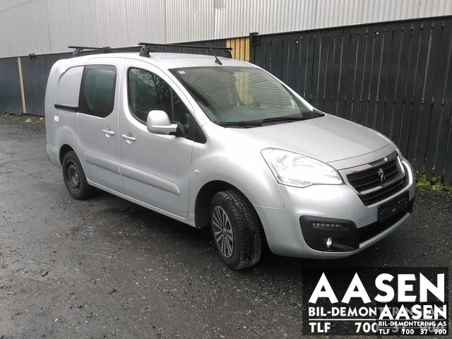 Peugeot Partner 2015-2019 (Type II, Fase 2) , Motorkode: BH02, Girkassekode: 16 099 833 80