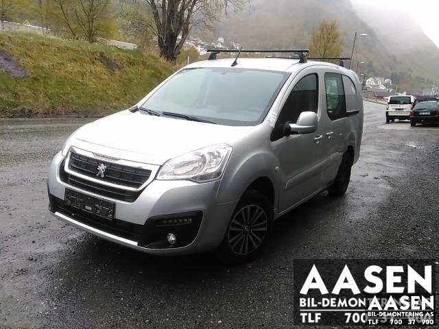 Peugeot Partner 2015-2019 (Type II, Fase 2) , Motorkode: BH02, Girkassekode: 16 099 833 80
