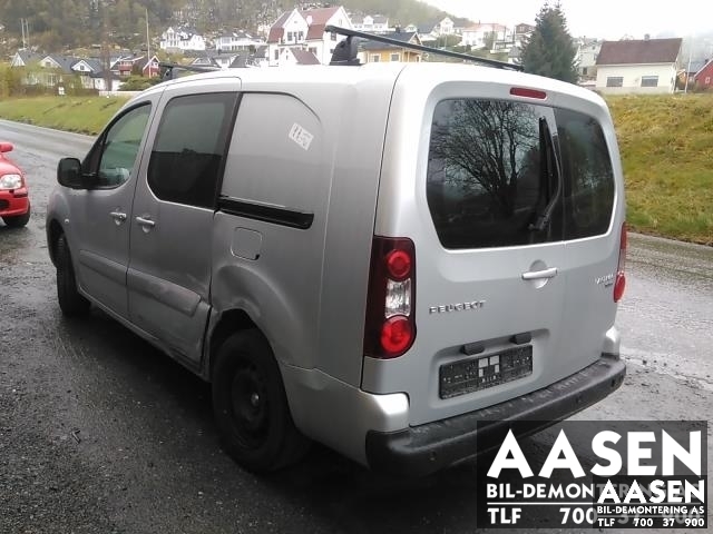 Peugeot Partner 2015-2019 (Type II, Fase 2) , Motorkode: BH02, Girkassekode: 16 099 833 80