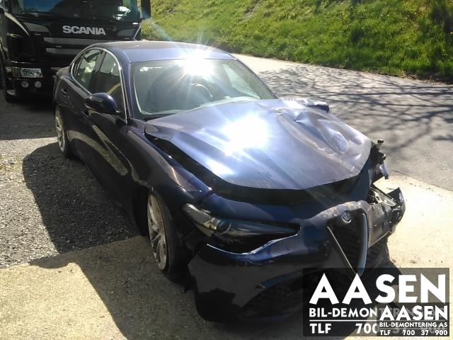 Alfa Romeo Giulia 2016-->> , Motorkode: 55266388, Girkassekode: 