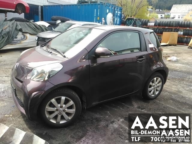 Toyota iQ 2009-2014 , Motorkode: 2, Girkassekode: 
