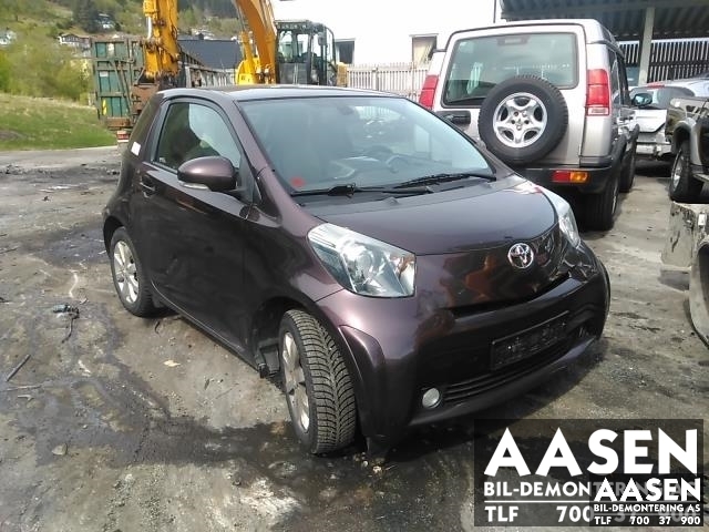 Toyota iQ 2009-2014 , Motorkode: 2, Girkassekode: 