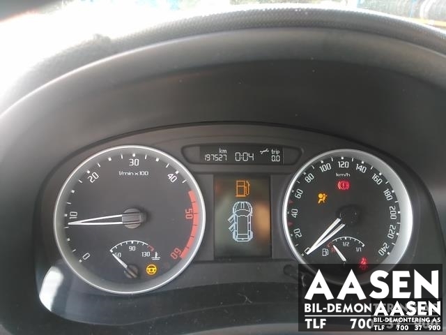 Škoda Fabia 2007-2010 (Type II, Fase 1) , Motorkode: BLS, Girkassekode: JXY