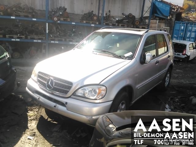 Mercedes ML 1997-2005 (W163) (W163), Motorkode: OM 612.963, Girkassekode: 