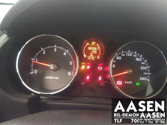 Nissan Qashqai 2007-2010 (Type I, Fase 1) , Motorkode: K9K, Girkassekode: