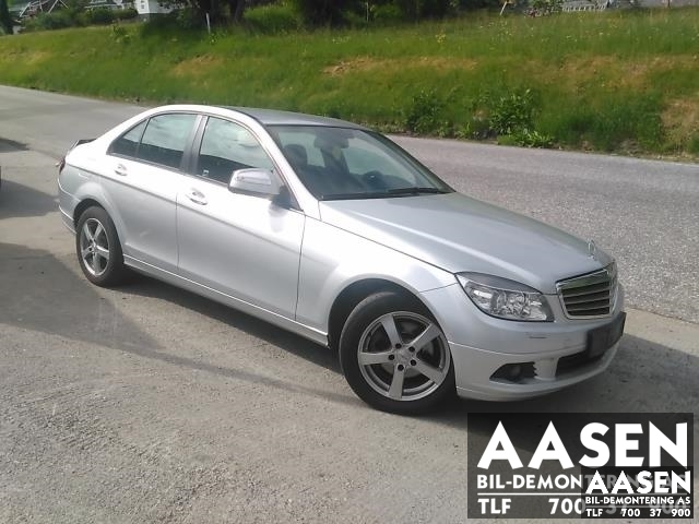 Mercedes C-Klasse 2007-2011 (Fase 1) (W204) (W204), Motorkode: 646811, Girkassekode: 72269907536303