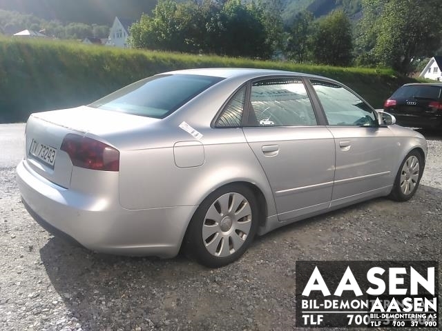 Audi A4 2004-2008 (Type III) (B7) (B7), Motorkode: BRB, Girkassekode: GYA