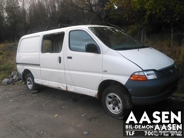 Toyota Hiace 2001-2006 (Fase 2) , Motorkode: 2KD-FTV, Girkassekode: 
