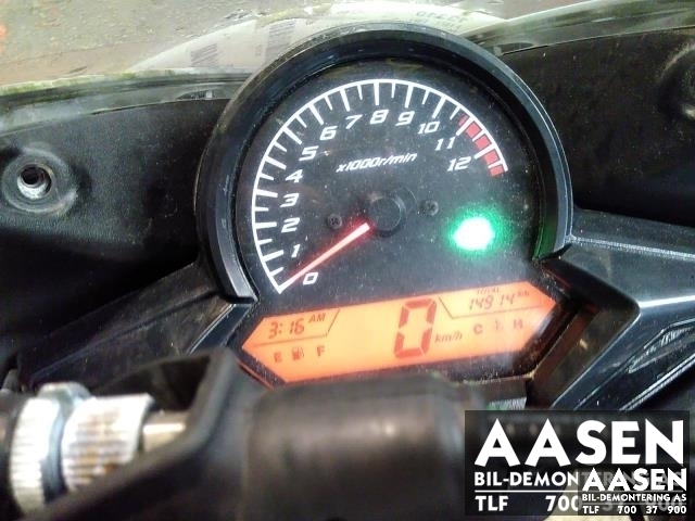 MC Honda CBR125R 2011-2016 , Motorkode: JC39E, Girkassekode: 
