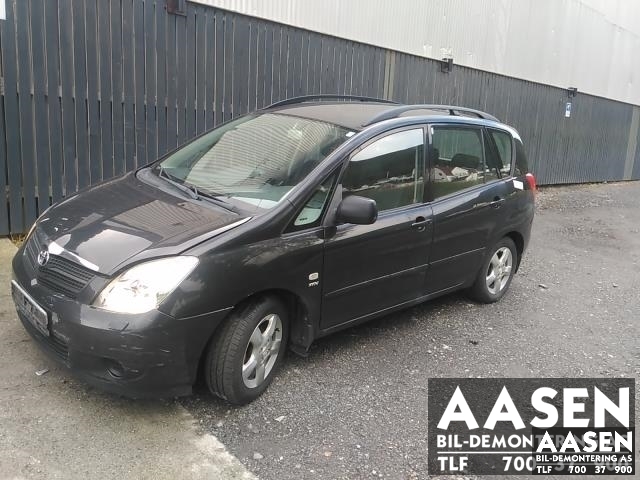Toyota Verso 2002-2004 (COROLLA) (COROLLA), Motorkode: 3ZZ-FE, Girkassekode: