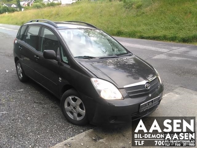 Toyota Verso 2002-2004 (COROLLA) (COROLLA), Motorkode: 3ZZ-FE, Girkassekode: