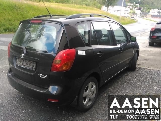 Toyota Verso 2002-2004 (COROLLA) (COROLLA), Motorkode: 3ZZ-FE, Girkassekode: