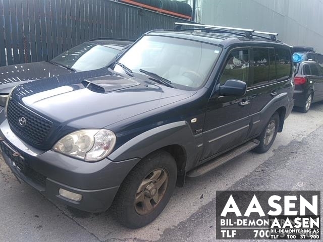 Hyundai Terracan 2002-2007 , Motorkode: J3, Girkassekode: 