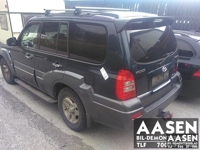 Hyundai Terracan 2002-2007 , Motorkode: J3, Girkassekode: 