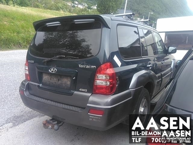 Hyundai Terracan 2002-2007 , Motorkode: J3, Girkassekode: 